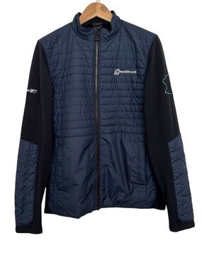 Aether Hybrid Tech Full-Zip Jacket Navy & Black Medium Ltd Ed Lexus